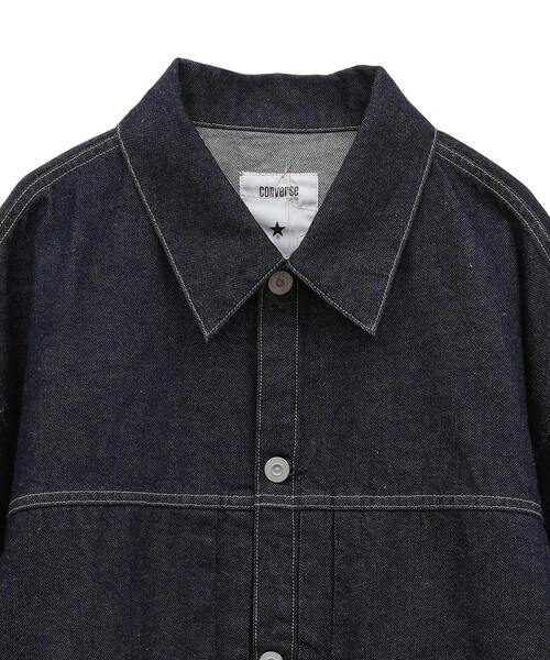 KURO(クロ)の「【KURO】DENIM JACKET INDIGO(デニムジャケット・レディース・インディゴブルー・MEDIUM/SMALL)」の14枚目の写真