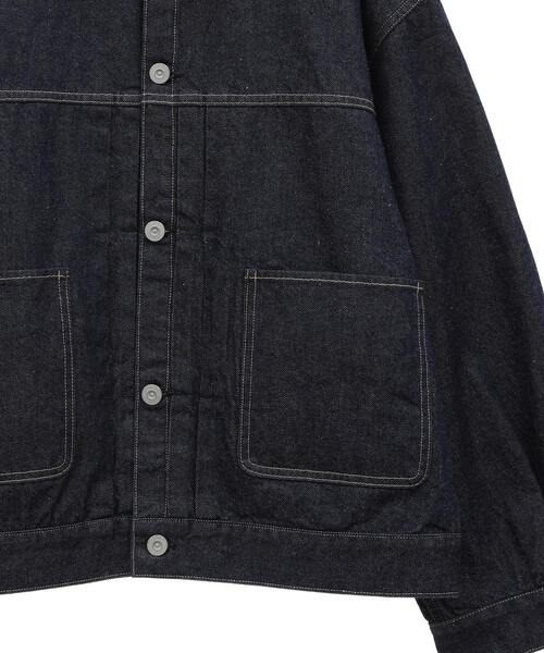 KURO(クロ)の「【KURO】DENIM JACKET INDIGO(デニムジャケット・レディース・インディゴブルー・MEDIUM/SMALL)」の18枚目の写真