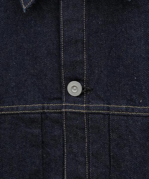KURO(クロ)の「【KURO】DENIM JACKET INDIGO(デニムジャケット・レディース・インディゴブルー・MEDIUM/SMALL)」の19枚目の写真