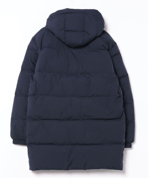 BENETTON (UNITED COLORS OF BENETTON)(ベネトンユナイテッドカラーズオブベネトン)の「【GREEN B】ナイロンフード付き無地ダウンコート(ダウンジャケット/コート・メンズ・ネイビー・MEDIUM/SMALL)」の8枚目の写真