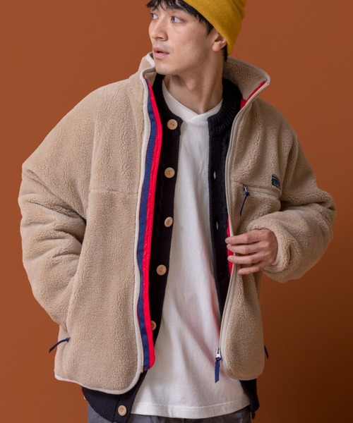 L.L.Bean(エルエルビーン)の「【JAPAN EDITION】トップシャム・ボア・フリース・ジャケット(その他アウター・メンズ・ブラウン/タン/グレー系/ブラック・MEDIUM/LARGE)」の16枚目の写真