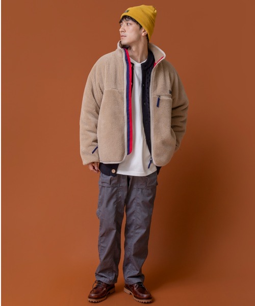 L.L.Bean(エルエルビーン)の「【JAPAN EDITION】トップシャム・ボア・フリース・ジャケット(その他アウター・メンズ・ブラウン/タン/グレー系/ブラック・MEDIUM/LARGE)」の18枚目の写真