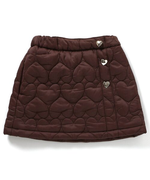apres les cours(アプレレクール)の「【セットアップ可】ハート柄キルトスカート(スカート・キッズ・ピンク/ブラウン/アイボリー・100/120/110/80/90/140/130)」の14枚目の写真
