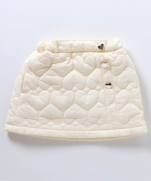apres les cours(アプレレクール)の「【セットアップ可】ハート柄キルトスカート(スカート・キッズ・ピンク/ブラウン/アイボリー・100/120/110/80/90/140/130)」の16枚目の写真