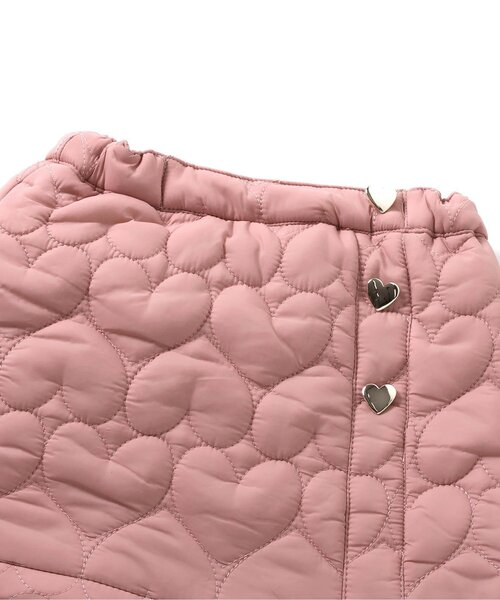 apres les cours(アプレレクール)の「【セットアップ可】ハート柄キルトスカート(スカート・キッズ・ピンク/ブラウン/アイボリー・100/120/110/80/90/140/130)」の20枚目の写真