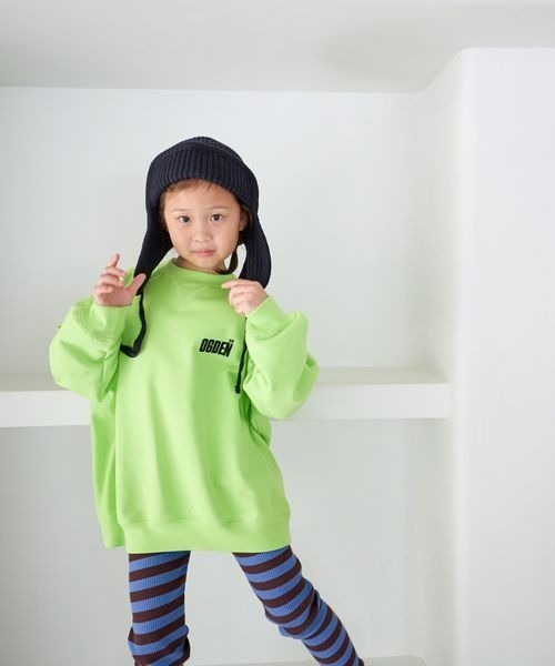 LOWRYS FARM（ローリーズファーム）の「ニットイヤーＣＡＰ　147616（ニットキャップ/ビーニー・キッズ・レッド/アイボリー/ネイビー・FREE）」の7枚目の写真