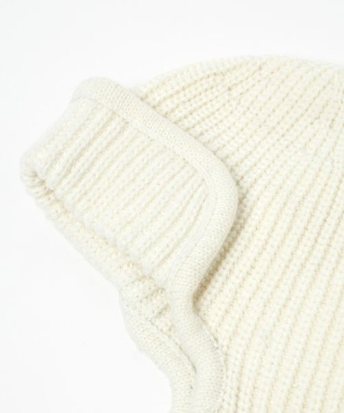 LOWRYS FARM（ローリーズファーム）の「ニットイヤーＣＡＰ　147616（ニットキャップ/ビーニー・キッズ・レッド/アイボリー/ネイビー・FREE）」の8枚目の写真