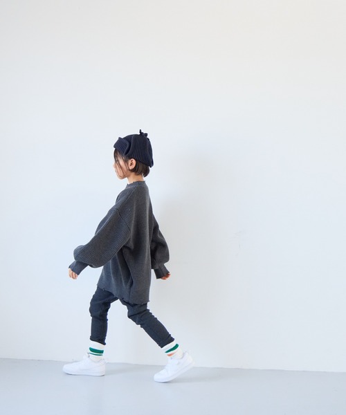 LOWRYS FARM（ローリーズファーム）の「ニットイヤーＣＡＰ　147616（ニットキャップ/ビーニー・キッズ・レッド/アイボリー/ネイビー・FREE）」の15枚目の写真