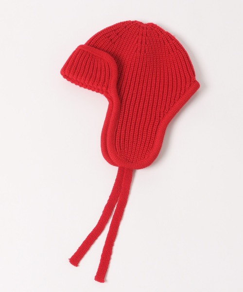 LOWRYS FARM（ローリーズファーム）の「ニットイヤーＣＡＰ　147616（ニットキャップ/ビーニー・キッズ・レッド/アイボリー/ネイビー・FREE）」の20枚目の写真