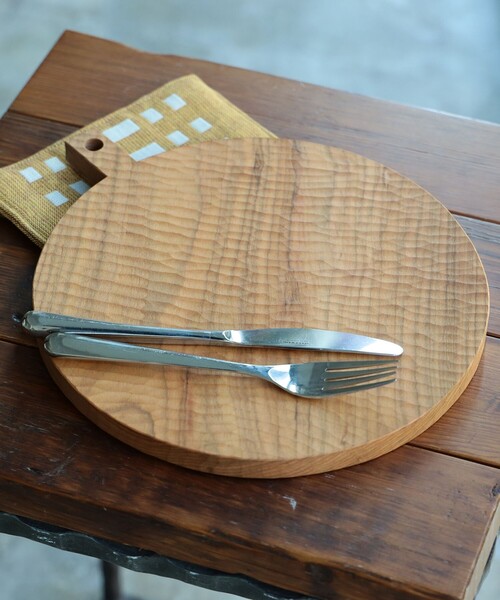 ドモク堂 / 朝倉康登 丸型カッティングボード（キッチンツール）｜BEAMS JAPAN（ビームス ジャパン）