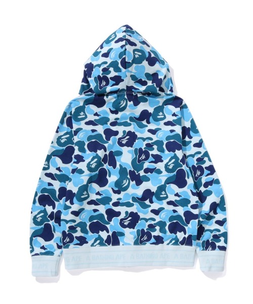 A BATHING APE（アベイシングエイプ）の「ABC CAMO  LOGO RIB FULL ZIP HOODIE（パーカー・メンズ・ブルー/ピンク/グリーン・SMALL/MEDIUM/XX-LARGE/X-LARGE/LARGE）」の5枚目の写真