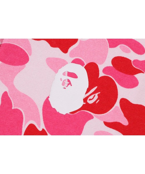 A BATHING APE（アベイシングエイプ）の「ABC CAMO  LOGO RIB FULL ZIP HOODIE（パーカー・メンズ・ブルー/ピンク/グリーン・SMALL/MEDIUM/XX-LARGE/X-LARGE/LARGE）」の9枚目の写真