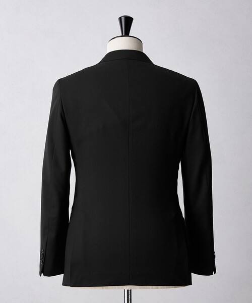 タスマニア ウール ギャバジン シングル3ボタン スーツ S‐MODEL