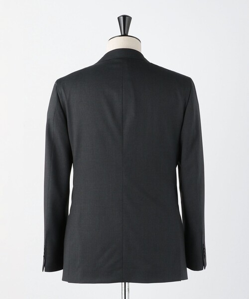 タスマニア ウール ギャバジン シングル3ボタン スーツ S‐MODEL