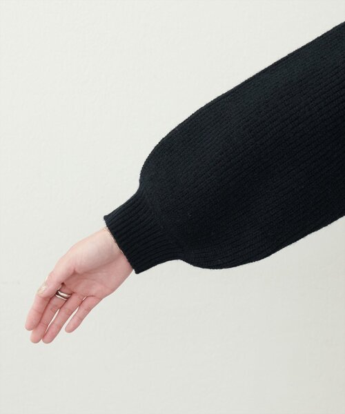 セール】畦編み肩開きニット（ニット/セーター）｜natural couture