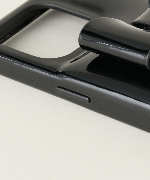 Urban Sophistication】 BlackBow：iPhoneケース 15Pro（スマホケース