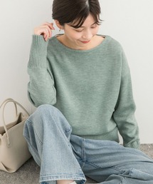 URBAN RESEARCH DOORS | Wフェイスボートネックニット(ニット/セーター)