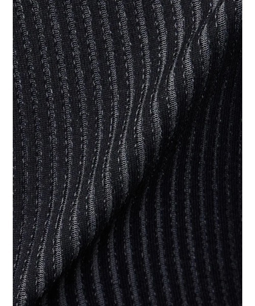 Perfect Suit FActory(パーフェクトスーツファクトリー)の「ボトルネックリブニット ブラック/グレー(ニット/セーター・レディース・グレー/ブラック/ベージュ・M/L)」の8枚目の写真
