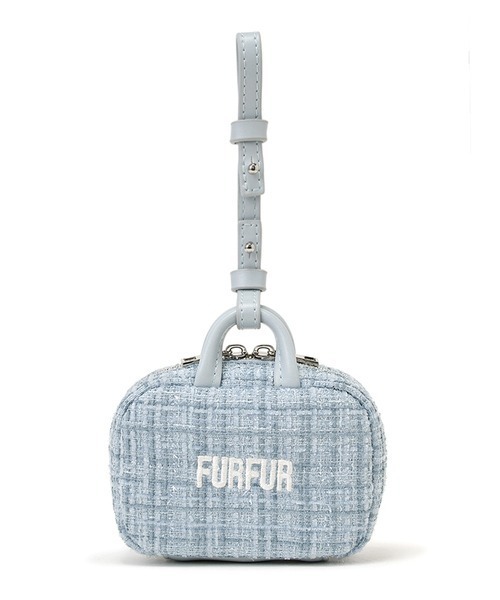 FURFUR（ファーファー）の「【限定カラー】ツイードトートミニチャーム