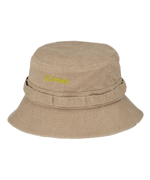DC SHOES(ディーシーシューズ)の「25 KD WASHED HAT/DCキッズバケハ(バケットハット)(ハット・キッズ・ブラック/ベージュ/ネイビー・FREE)」の1枚目の写真