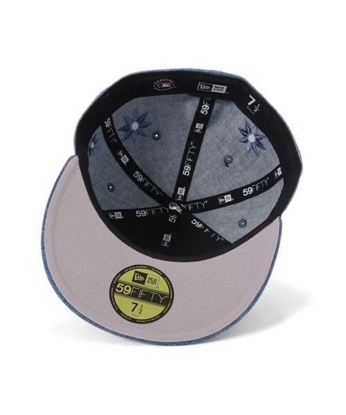 【美品レア☺︎】ニューエラ　NEW ERA キャップ　ネイビー　フラワー柄　フリー 59FIFTY MLB Flower Embroidery ニューヨーク・ヤンキース