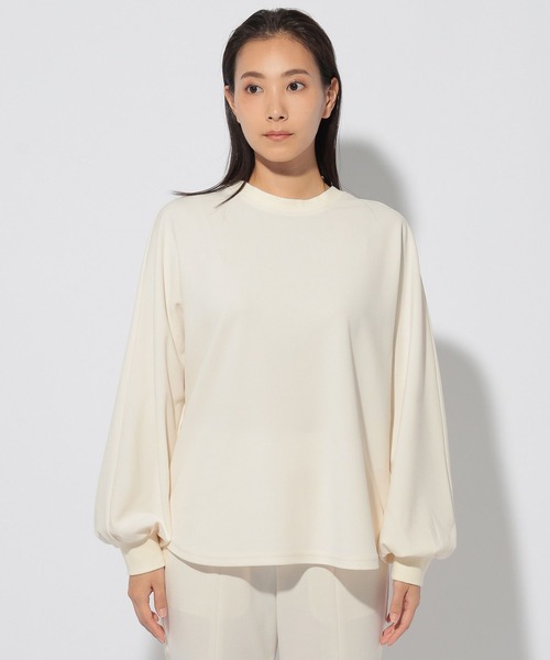 Elura(エルーラ)の「サマ見え2WAYトップス/249509(Tシャツ/カットソー・レディース・ブラック/オフホワイト/ネイビー・MEDIUM/LARGE)」の18枚目の写真