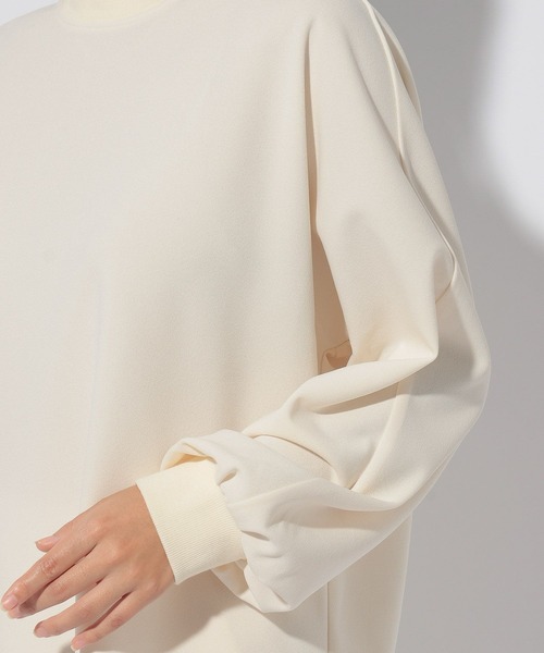 Elura(エルーラ)の「サマ見え2WAYトップス/249509(Tシャツ/カットソー・レディース・ブラック/オフホワイト/ネイビー・MEDIUM/LARGE)」の10枚目の写真