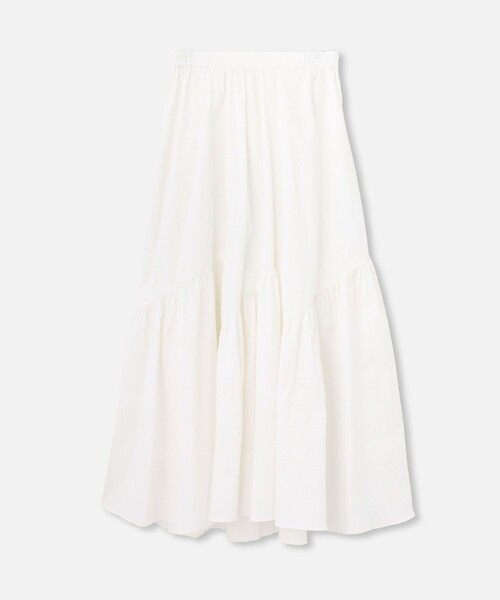 allureville（アルアバイル）の「◇バイヤス切替ギャザースカート（スカート・レディース・ブラック/ホワイト・2/1）」の21枚目の写真