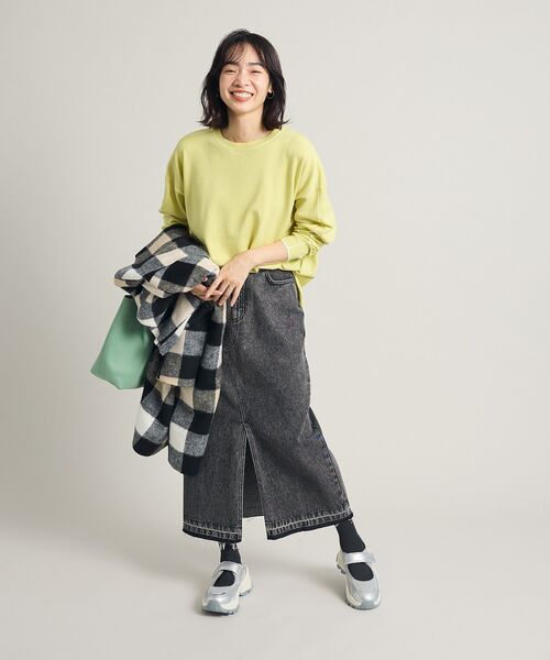 Green Parks(グリーンパークス)の「RUPIS. 厚底ベルトスニーカー(スニーカー・レディース・ブラック/アイボリー/シルバー・M/L/S/XL)」の5枚目の写真