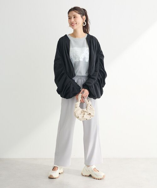 Green Parks(グリーンパークス)の「RUPIS. 厚底ベルトスニーカー(スニーカー・レディース・ブラック/アイボリー/シルバー・M/L/S/XL)」の7枚目の写真