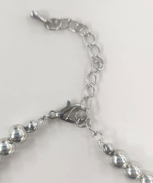 SHENERY（シーナリー）の「《重ね着けでボリュームを出しても◎》ボールチェーンネックレス60cm（ネックレス・レディース・シルバー・FREE）」の7枚目の写真