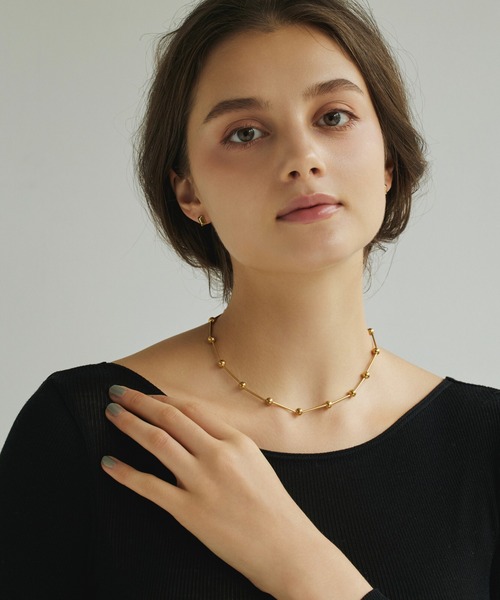 CENE(セネ)の「【CENE】セネ/スタッズピアス(ピアス(両耳用)・レディース・シルバー/ゴールド・FREE)」の17枚目の写真