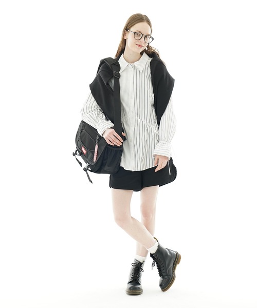 MILKFED.(ミルクフェド)の「DAILY MESSENGER BAG(メッセンジャーバッグ・レディース・レッド/ブラック・ONE SIZE)」の9枚目の写真