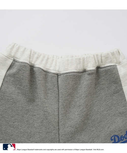 and D. petit main（アンドディープティマイン）の「【MLB】サイド切替裏毛パンツ（スウェットパンツ・キッズ・ネイビー/チャコール/ブラック/トップグレー・100cm/110cm/120cm/130cm/140cm/150cm）」の10枚目の写真