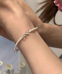 yu-ka（ユーカ）の「YU-KA:ビーズリボンブレスレット（ブレスレット）」