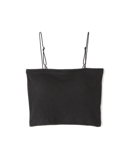 FREE'S MART（フリーズマート）の「◆カップ付きショート丈キャミソール(カップ取り外し可)（キャミソール・レディース・グレー/ホワイト/ブラック・FREE）」の21枚目の写真