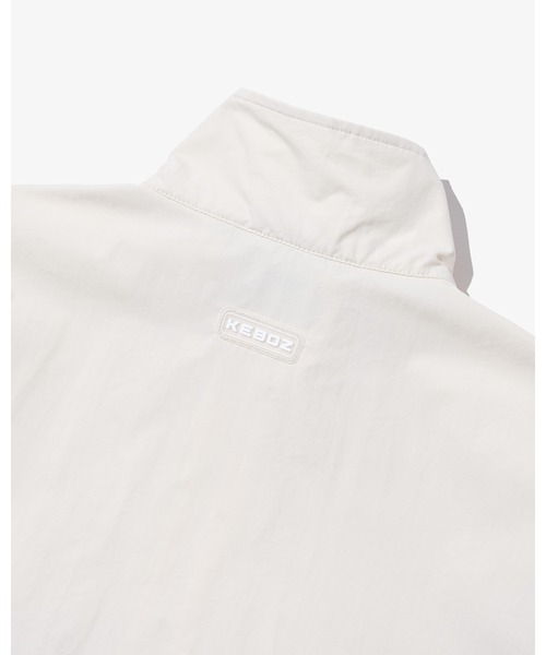 KEBOZ（ケボズ）の「SUPPLEX CONVERTIBLE JACKET 25SS（ナイロンジャケット・メンズ・ブラック/グレー/オフホワイト・M/L/XL）」の6枚目の写真