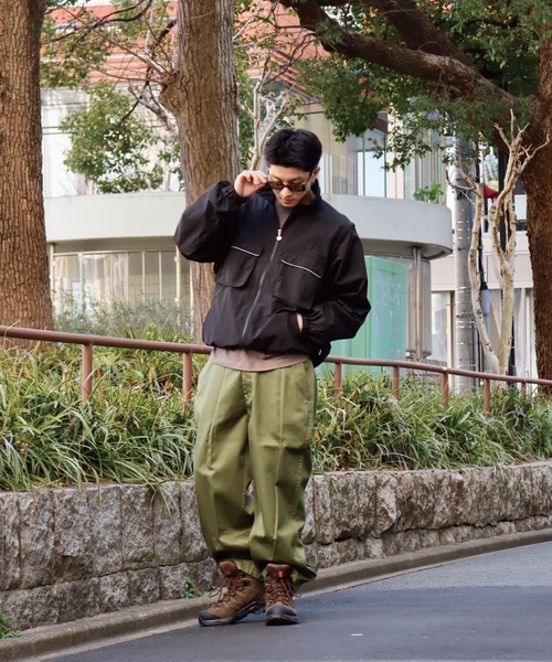 cash ポケットジャケット KEBOZ ナイロンジャケット SUPPLEX CONVERTIBLE JACKET 25SS