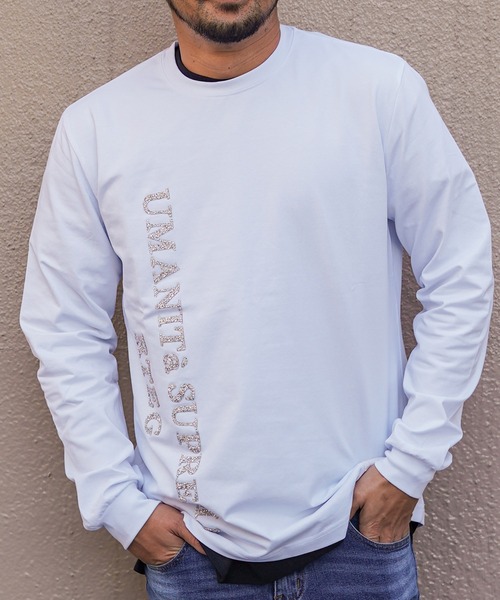 adamsJUGGLER(アダムスジャグラー)の「バーティカルR.Sロンティー(Tシャツ/カットソー・メンズ・ホワイト/ブラック・S/M/L/XL/XXL)」の14枚目の写真