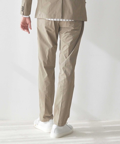 UNION STATION（ユニオンステーション）の「【セットアップ着用可能】ハイパーストレッチポリエステルタフタスラックス（スラックス・メンズ・ライトグレー/グレイッシュベージュ・LL/S/M/L）」の5枚目の写真