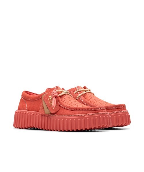 Clarks(クラークス)の「Clarks Torhill Bee(クラークス トーヒルビー)(モカシン/デッキシューズ・レディース・ピンク系・23cm/23.5cm/24cm/24.5cm/25cm)」の4枚目の写真