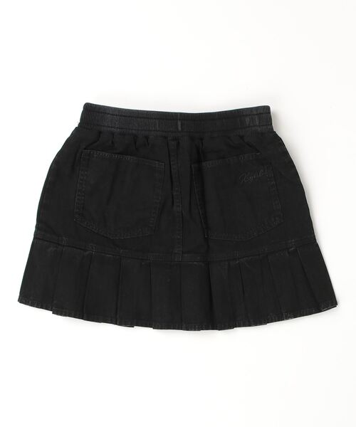 X-girl(エックスガール)の「WAIST RIB PLEATED MINI SKIRT(スカート・レディース・ブラック/カモフラージュ/ベージュ・S/M)」の15枚目の写真