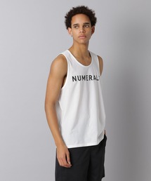 【NUMERALS】ロゴタンクトップ