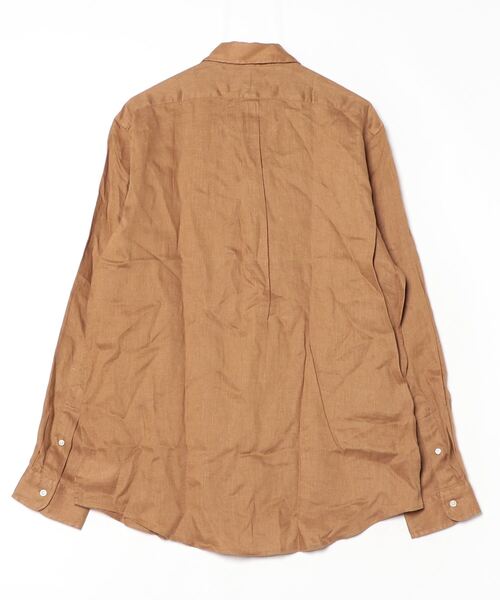 POLO RALPH LAUREN(ポロ ラルフ ローレン)の「クラシック フィット リネン シャツ(シャツ/ブラウス・メンズ・ブラウン系3・S/M/L/XL/XXL/XS)」の6枚目の写真