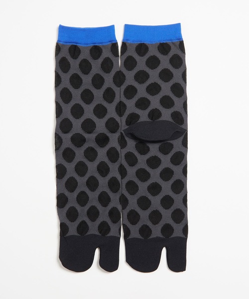 gomme（ゴム）の「ドット足袋ソックス（ソックス/靴下・レディース・グレー/ブラック/ホワイト/レッド・FREE）」の9枚目の写真