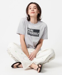BEAUTY&YOUTH UNITED ARROWS | コットン ロゴ Tシャツ(Tシャツ/カットソー)