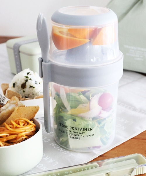 セール】持ち手付きサラダボトル / 323929（お弁当箱）｜LAKOLE