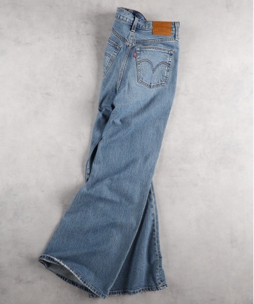 Levi's（リーバイス）の「Levi's(リーバイス)「RIB CAGE」フレア（デニムパンツ・レディース・ライトインディゴブルー・24inch/25inch/26inch/27inch）」の7枚目の写真