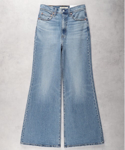 Levi's（リーバイス）の「Levi's(リーバイス)「RIB CAGE」フレア（デニムパンツ・レディース・ライトインディゴブルー・24inch/25inch/26inch/27inch）」の8枚目の写真