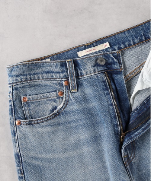 Levi's（リーバイス）の「Levi's(リーバイス)「RIB CAGE」フレア（デニムパンツ・レディース・ライトインディゴブルー・24inch/25inch/26inch/27inch）」の12枚目の写真